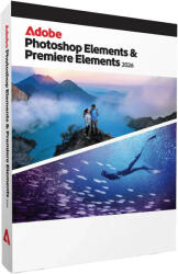 Adobe Photoshop Elements & amp; Premiere Elements 2026 (1 eszköz / 3 év) (Windows / Mac) (EU)