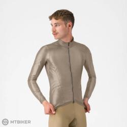Castelli ARIA SHELL 2 kabát, földszínű bézs (XL)