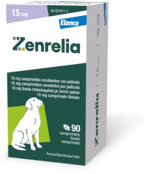 Elanco ZENRELIA, Supliment destinat cainilor predispusi la reactii alergice cutanate, 15 mg - 30 tablete