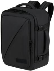 Samsonite TAKE2CABIN PUFF fekete fedélzeti, 15, 6"-os laptoptartós utazóhátizsák MS 160320-A993 - taskaweb