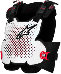 Alpinestars A-4 Plasma Roost Guard protektormellény (Fehér - Fekete)