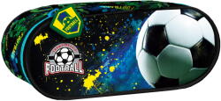 DERFORM Penar etui cu 1 fermoar si o clapa interioara Derform P1API20, Motiv Football (P1API20) Penar