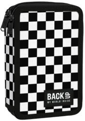 DERFORM Penar echipat cu 2 fermoare Derform BackUP 7 DW 94, Motiv Tabla Sah (PB7DW94) Penar