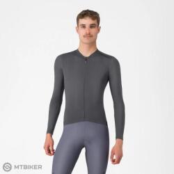 Castelli ESPRESSO 2 hosszú ujjú jersey, füstszürke (3XL)