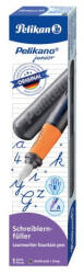 Pelikan Stilou pelikano junior, penita a, grip ergonomic, pentru dreptaci, culoare antracit, in cutie de carton (824842)