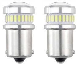 AMiO CANBUS LED 12V/24V 10W BA15s átlátszó, 2 darab