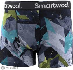 Smartwool Merino Print Boxer Brief boxeralsó, blue summit sector (XL)