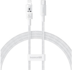 Baseus GEM adatkábel (USB - lightning, 20W, PD gyorstöltő, cipőfűző, 200cm), fehér