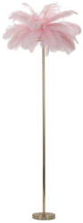  Palma állólámpa tollakkal arany/rózsaszín ø 55x160 cm