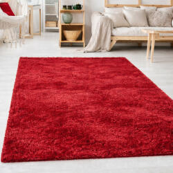  Shaggy szőnyeg Super (Red) 200x280cm Bordó