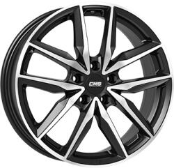 CMS C28 7.5x18 5x108 Et48 65.1 Diamond Black Gloss Kba-52367 M+s