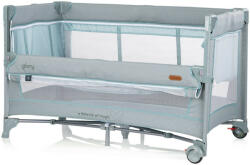 Chipolino Glory multifunkciós utazóágy - basil - pepita