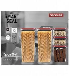 Zürrichberg Neoflam Élelmiszertároló készlet 5db (SM/AQ-5PCS)