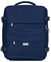 Camry Rucsac Carry On Backpack 40x20x30 cm, 24L Business & Travel Backpack, 3 Compartments, 11 Pockets, Fits 17 Laptop (CR 6880 navy blue) - vexio