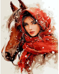MagicArt Kit de pictură după numere MagicArt - Tăcere comună, 40 x 50 cm (GX48795)