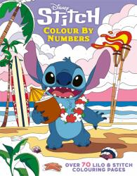  Carte de colorat după număr Bonnier Books Ltd: Lilo & Stitch (9781835873694)
