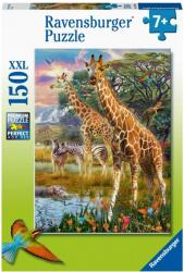 Ravensburger Puzzle Ravensburger din 150 XXL piese - Girafele din Africa (12943) Puzzle
