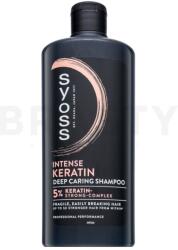 Syoss Intense Keratin Deep Caring Shampoo tápláló sampon keratinnal 440 ml