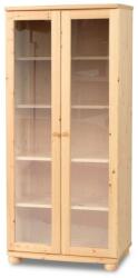 Etsberger Claudia Vitrines Szekrény - Fenyő - 180x80 cm
