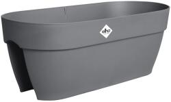 elho virágláda Flower Bridge Vibia Campana 26 cm x 59 cm x 22 cm antracitszürke