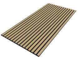 SAT Akusztikus panel SAT white oak 60x120 cm SATAKUPANWOT612 (WHITE OAK 60X120,TECH.)