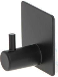  Fürdőszoba kampó öntapadós erős fekete (KX5687)