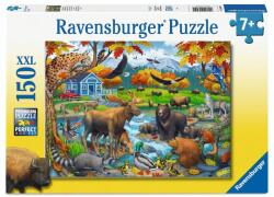 Ravensburger Puzzle Ravensburger din 150 XXL piese - Colecția de pădure (12004304) Puzzle