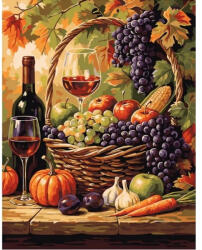 MagicArt Pictură pe numere MagicArt - Cadouri ale naturii, 50 x 40 cm (GX48798)