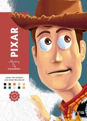  Carte de colorat după număr Hachette Heroes: Mystery Colouring - Pixar (9782017276333)