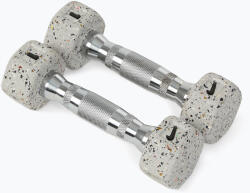 Nike Strength Gantere Nike Strength Grind Hex Dumbbell 2 x 1 kg wolf grey