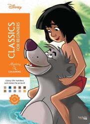  Carte de colorat după număr Hachette Heroes: Mystery Colouring - Classics for Beginners (9782017276470)
