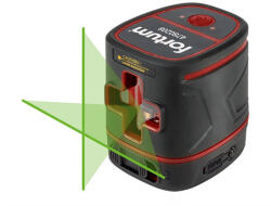 Fortum 4780208 1H1V, automatikus lézeres vízszintező, zöld (4780208)