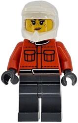 LEGO® Minifigurină LEGO City Membru Garaj Formula1 (femeie)cty1864 (cty1864)