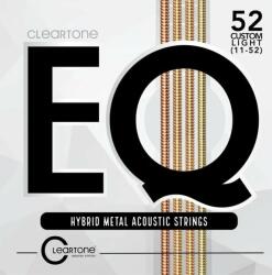 Cleartone EQ Custom Light 11-52 Akusztikus gitárhúrok (7811)