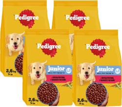 PEDIGREE PEDIGREE Junior száraz kutyaeledel marhahússal és zöldségekkel, 4x2, 6 kg