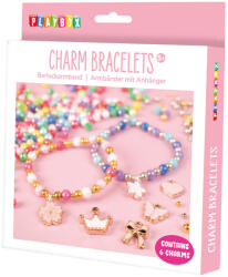 Playbox PlayBox: Charm karkötő készítő gyöngy szett medálokkal 500db-os (2472470)