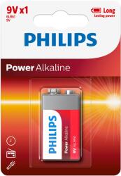 Philips 6LR61P1B/10 Power Alkaline 9V 1 buborékfólia (6LR61P1B/10)