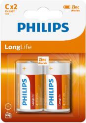 Philips R14L2B/10 LongLife C 2 buborékfólia (R14L2B/10)
