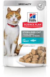 Hill's Hills SP Feline Young Adult Steril Trout - 12x85g