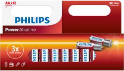 Philips Power Alkaline AA elem, 12 db-os (LR6P12W/10)