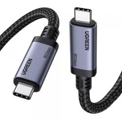 UGREEN Cablu Date si Incarcare USB-C - USB-C UGREEN L706 (65383), 240W, 1m, Negru - evomag