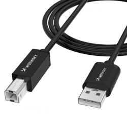 Wozinsky Cablu Imprimanta WZK WKDDY3S, USB-A - USB-B, 2m, Negru