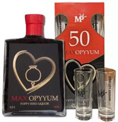 Magna Cum Laude Opyyum MAX Máklikőr (DD+Pohár) [0, 5L|50%] - diszkontital