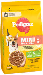 PEDIGREE Small adult száraz kutyaeledel szárnyas&zöldség 1, 4kg