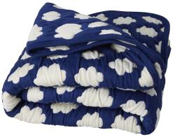 Rice pătură de bumbac 2 x 75 x 95 cm 99KK-PLU06I_59X (BLCOT.SCLO) Patura