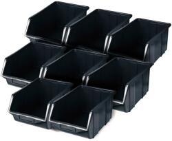 Patrol Műanyag tároló rekesz - 8db