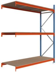 AR Racking Nagy fesztávú polc DTD polclapokkal kiegészítő modul