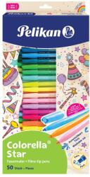 Pelikan Colorella Star C302 Filctoll készlet 0, 6mm - Vegyes színek (50 db / csomag) (00825092) (00825092)