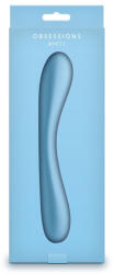  Vibrátor szilikon világoskék Obsessions - rhett - light blue
