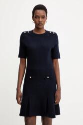 Morgan ruha gyapjú keverékből - sötétkék XS